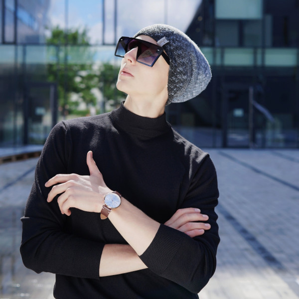 Men's eco merino wool hat