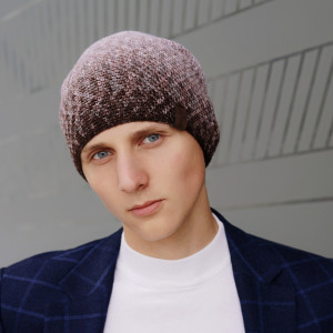 Men's eco cap made of merino wool Men's eco cap made of merino wool