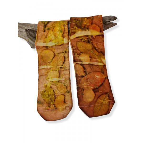 copy of Skarpetki z merynosa farbowane naturalnie roślinami