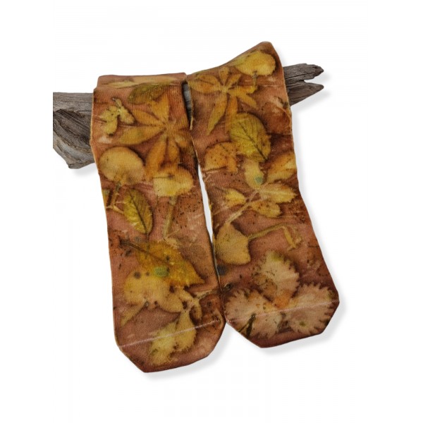 copy of Skarpetki z merynosa farbowane naturalnie roślinami