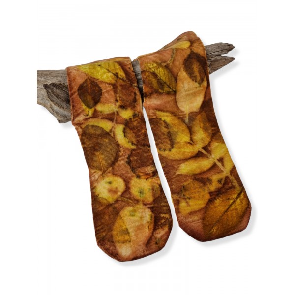 copy of Skarpetki z merynosa farbowane naturalnie roślinami