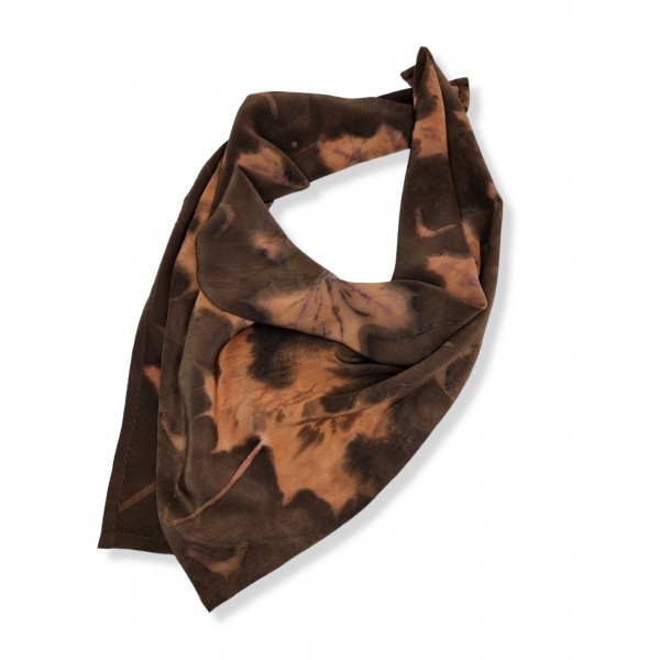 copy of Duży, jedwabny szal pareo farbowany roślinami