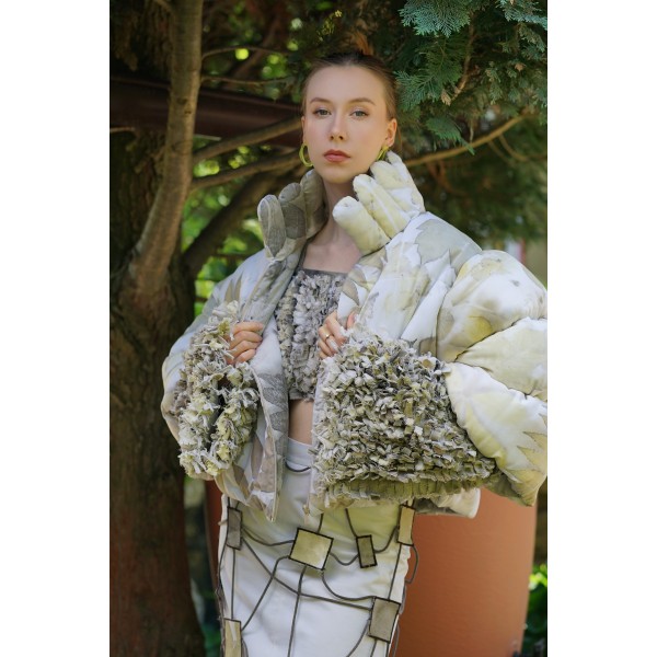 copy of Long autumn coat, wool and alpaca sweater